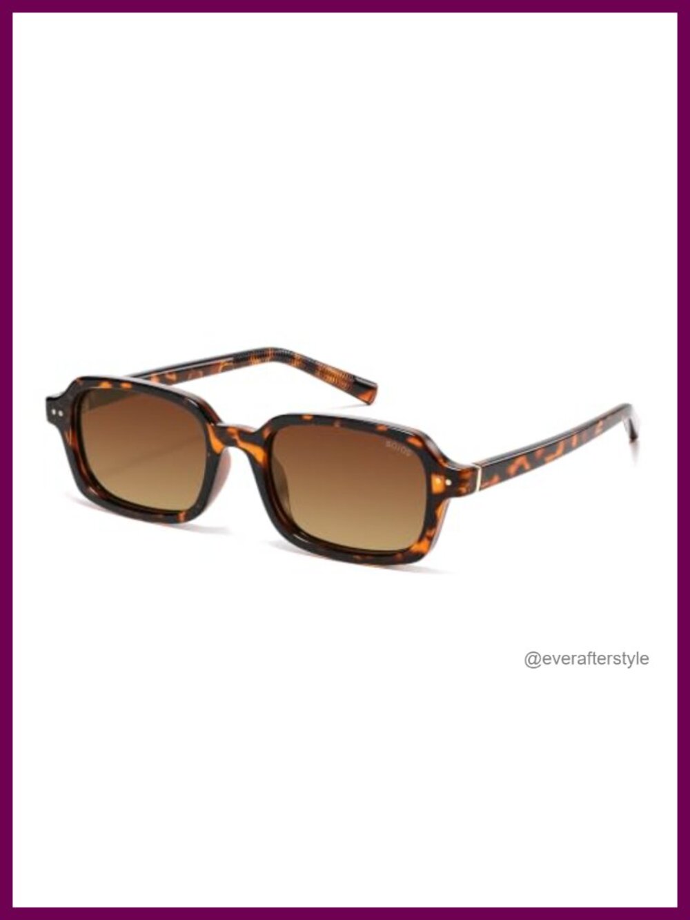 TR90 Rectangle Polarized Sunglasses UV400 TAC Lightweight Unisex